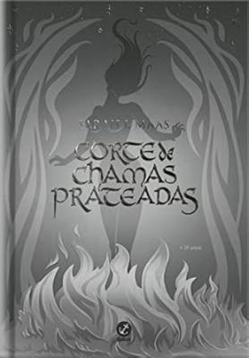 Corte de chamas prateadas