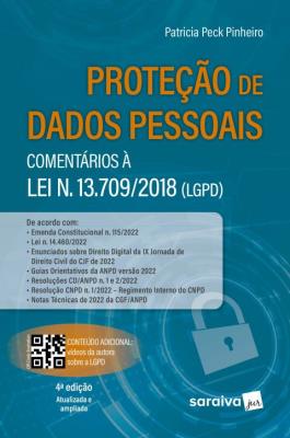 Proteção de dados pessoais : comentários à Lei n. 13.709/2018 (LGPD)