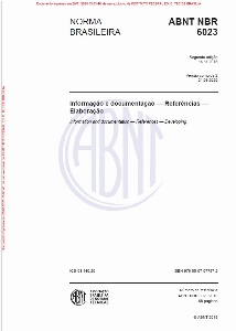 ABNT NBR 14724 : informação e documentação : trabalhos acadêmicos : apresentação